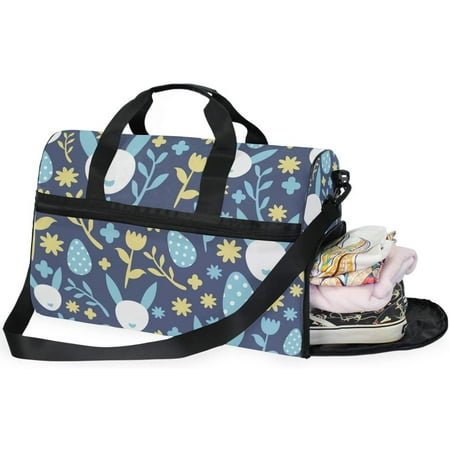 Flowers Travel Duffel Bag Sports Gym Bag With Shoes Compartment Large Capacity Lightweight Duffle Bag For Men Women Flowers Travel Duffel Bag Sports Gym Bag With Shoes Compartment Large Capacity Lightweight Duffle Bag For Men Women